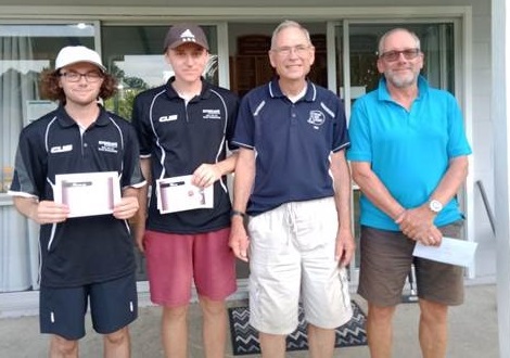 L-R: Levi Franks, Josh Winter, Tim Slack and John Borner